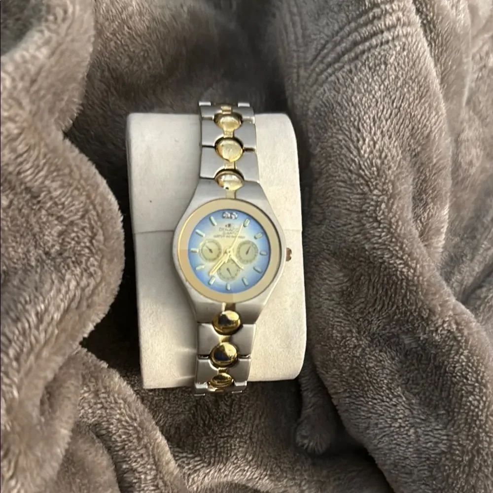 Elegant Silver and Gold Women's Watch